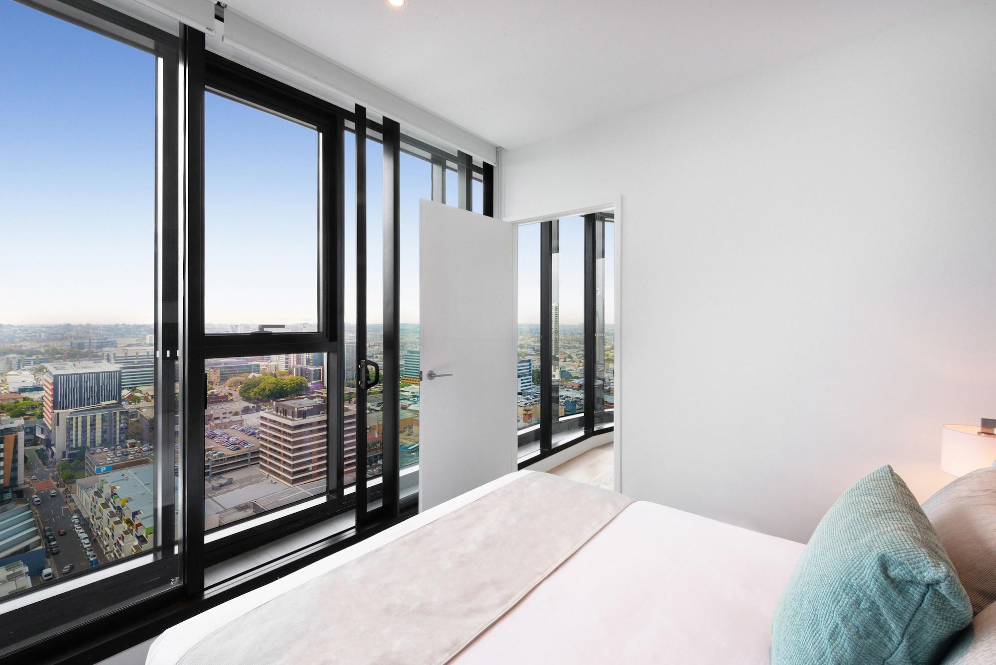 Fv By Peppers Lejlighedshotel Brisbane Eksteriør billede Apartment bedroom