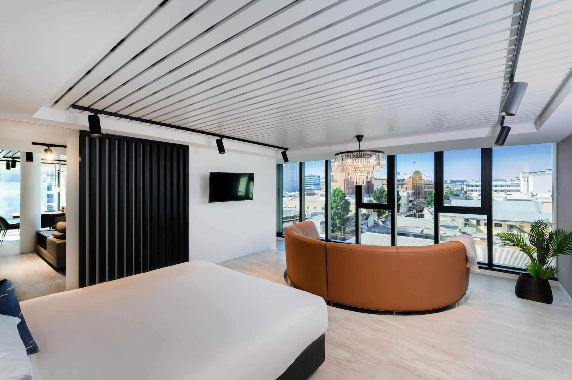 Fv By Peppers Lejlighedshotel Brisbane Eksteriør billede The Sky Lounge at the 10th floor of the building