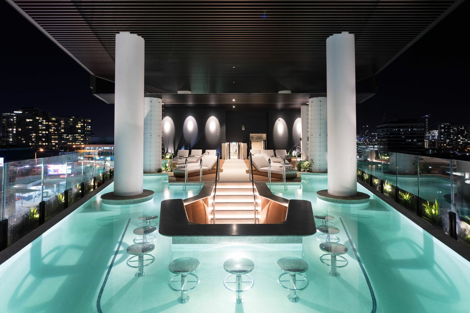 Fv By Peppers Lejlighedshotel Brisbane Eksteriør billede Sky Bar